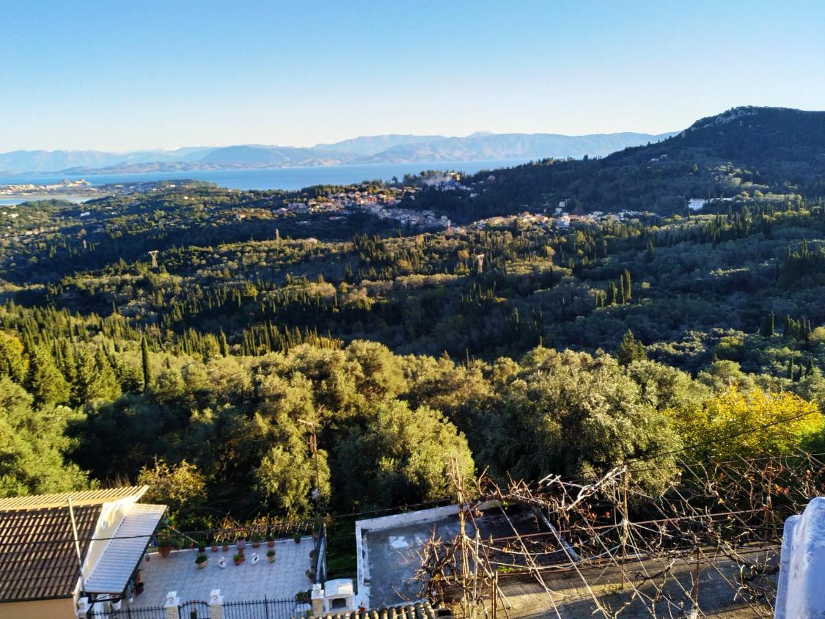 Mary'S House With Panoramic View Villa Agioi Deka  Bagian luar foto